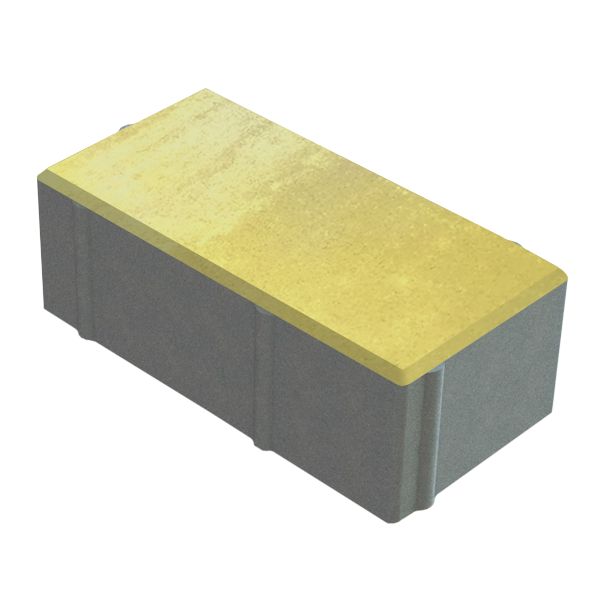 Брусчатка 200х100х70 Янтарь (б/ц)