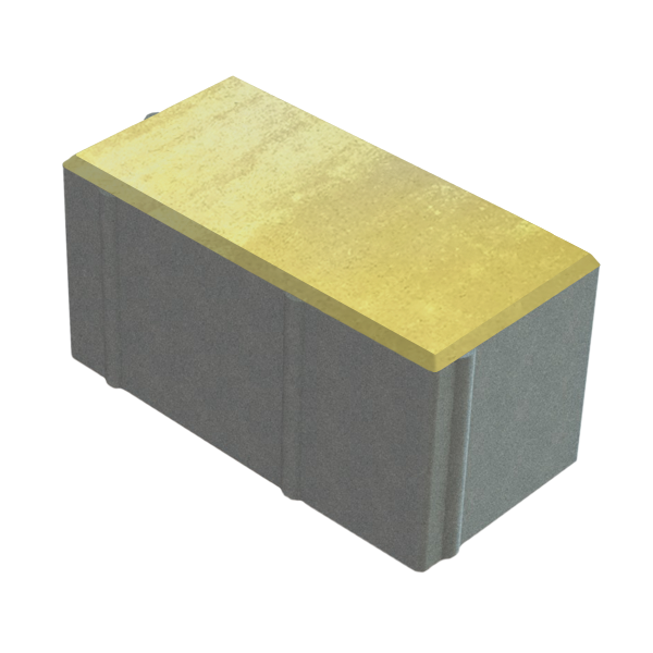 Брусчатка 200х100х100  Янтарь ( б/ц)