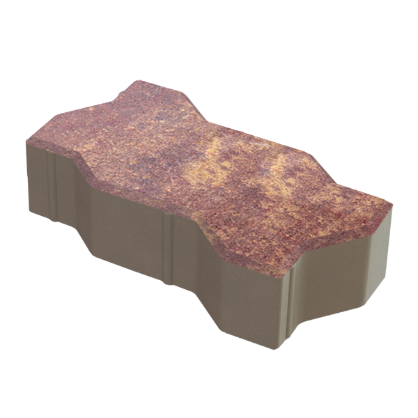 Зигзаг ( Волна) 222х109,5Х60  Гранат