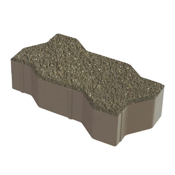 Зигзаг ( Волна) 222х109,5Х60 Гравий 25