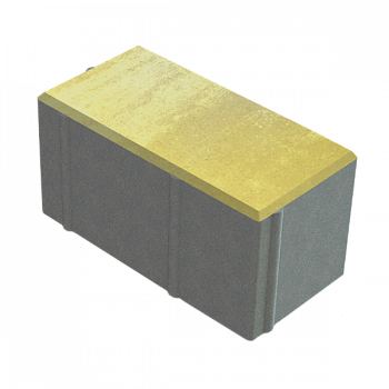 Брусчатка 200х100х100  Янтарь ( б/ц)