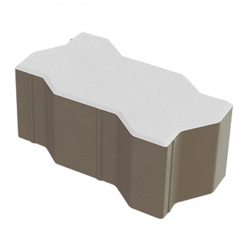 Зигзаг (Волна) 222x109,5x100  Кристалл б/ц, ч/п